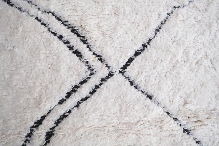 Tapis Berbere marocain pure laine 100 x 144 cm - AFKliving