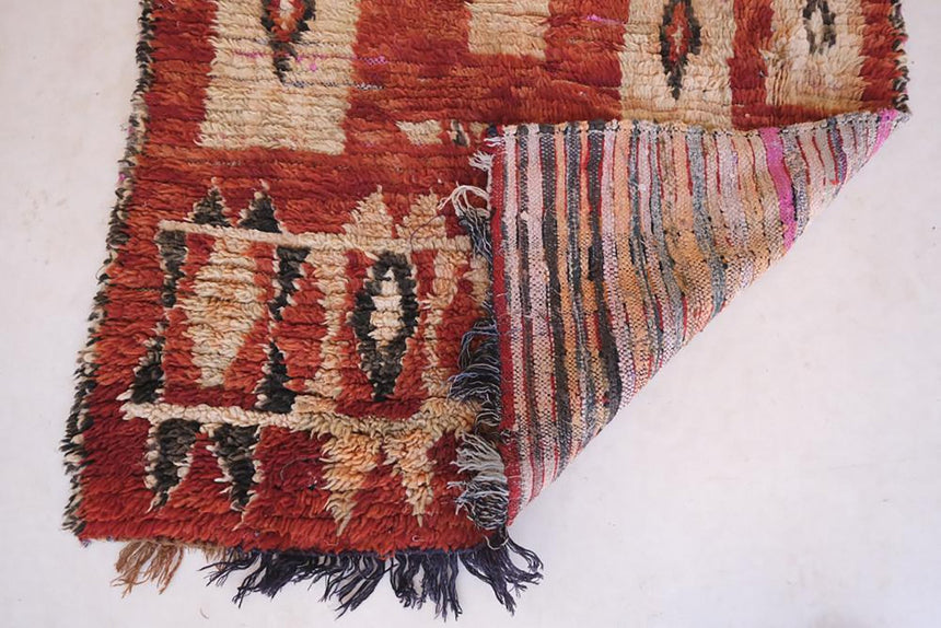 Tapis Berbere marocain pure laine 107 x 235 cm - AFKliving