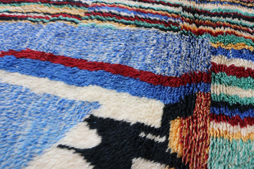 Tapis Berbere marocain pure laine 113 x 189 cm - AFKliving