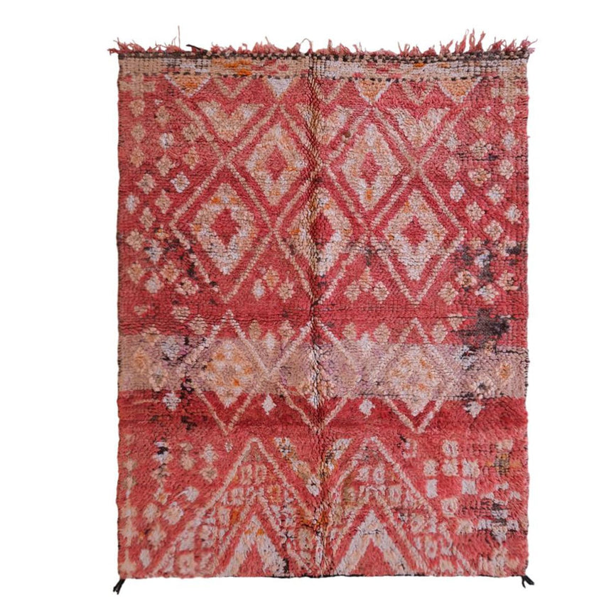 Tapis Berbere marocain pure laine 120 x 160 cm - AFKliving