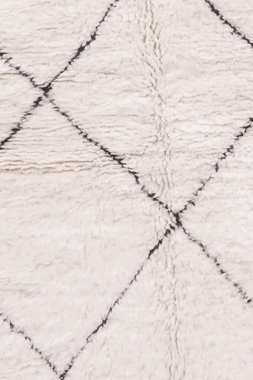 Tapis Berbere marocain pure laine 124 x 210 cm - AFKliving