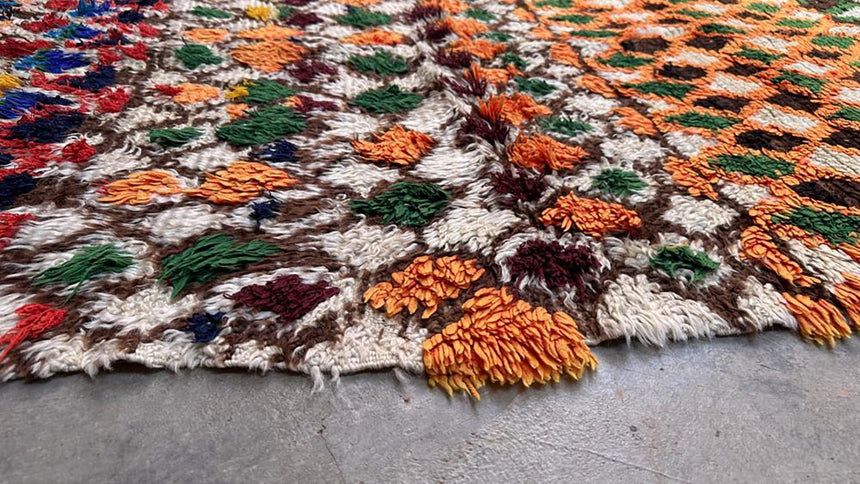 Tapis Berbere marocain pure laine 138 x 200 cm - AFKliving