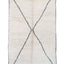 Tapis Berbère marocain pure laine 143 x 214 cm - AFKliving