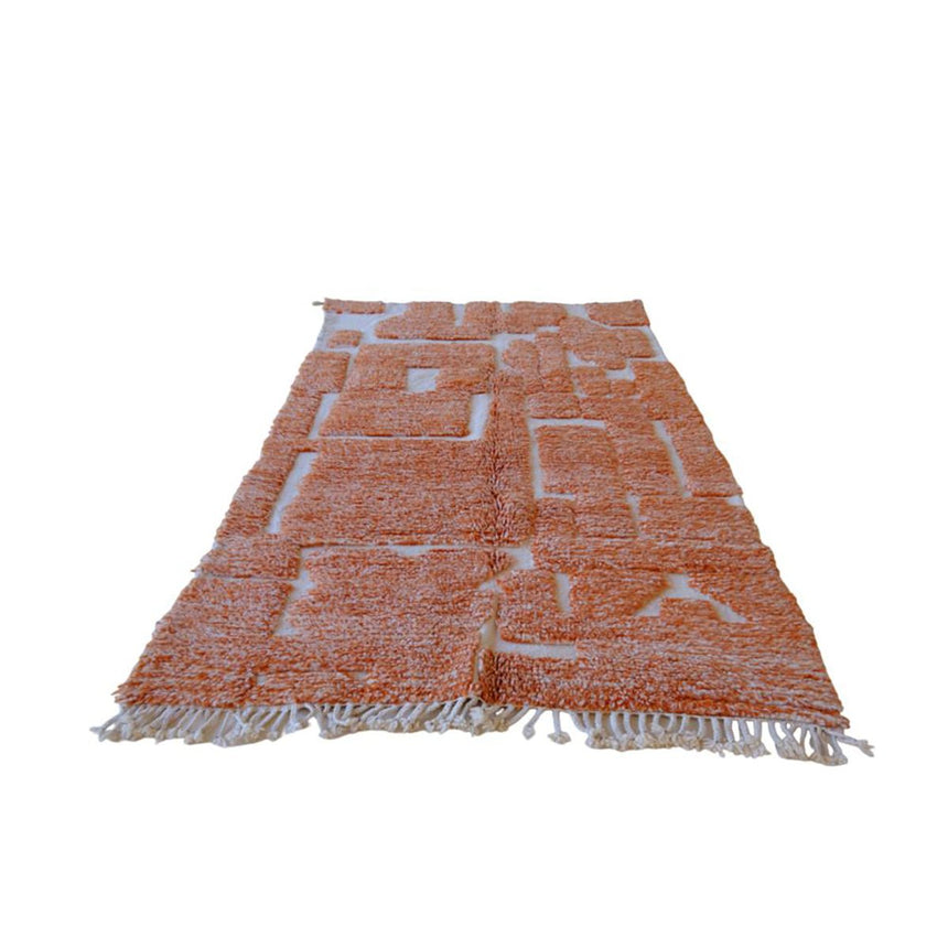 Tapis Berbere marocain pure laine 143 x 254 cm - AFKliving