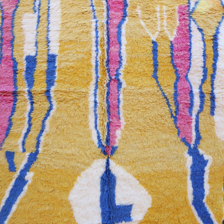 Tapis Berbere marocain pure laine 145 x 259 cm - AFKliving