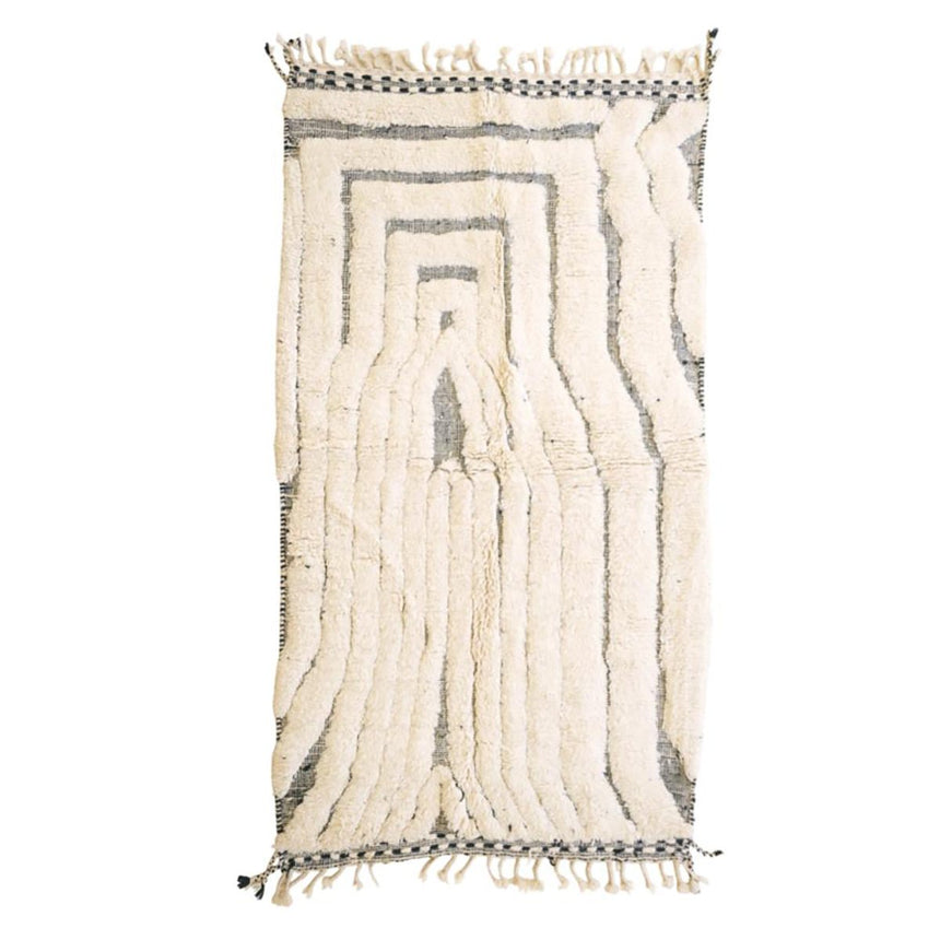 Tapis Berbere marocain pure laine 148 x 250 cm - AFKliving
