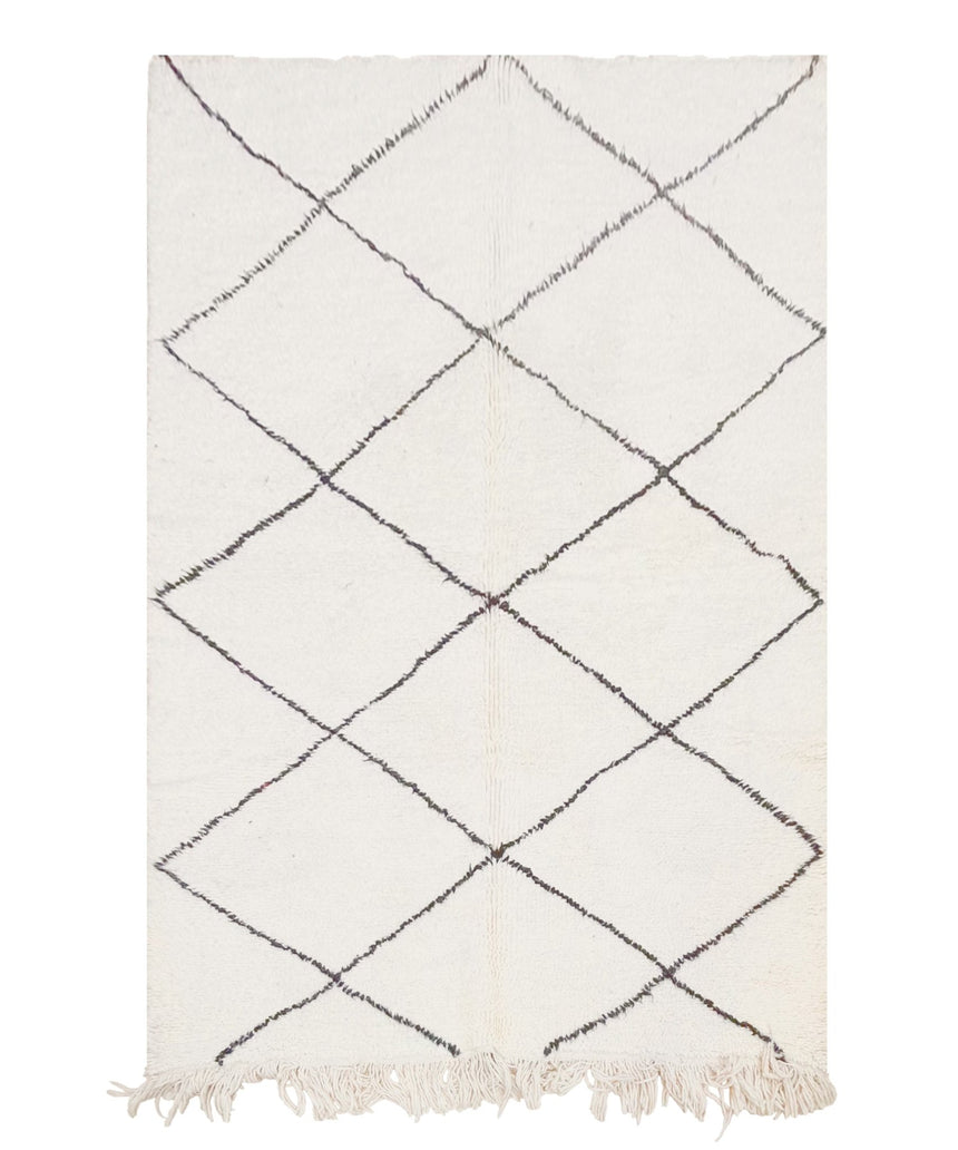 Tapis berbère marocain pure laine 150 x 250 cm - AFKliving