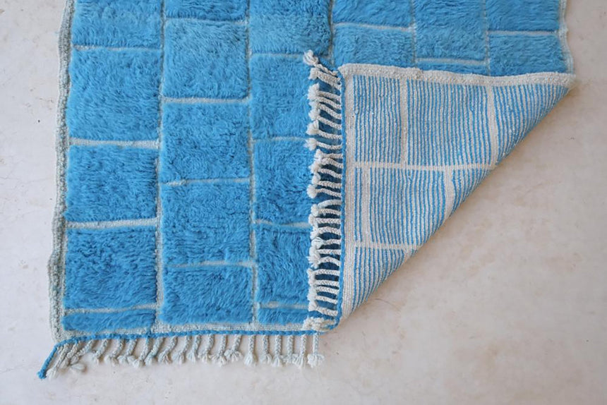 Tapis Berbere marocain pure laine 155 x 213 cm - AFKliving