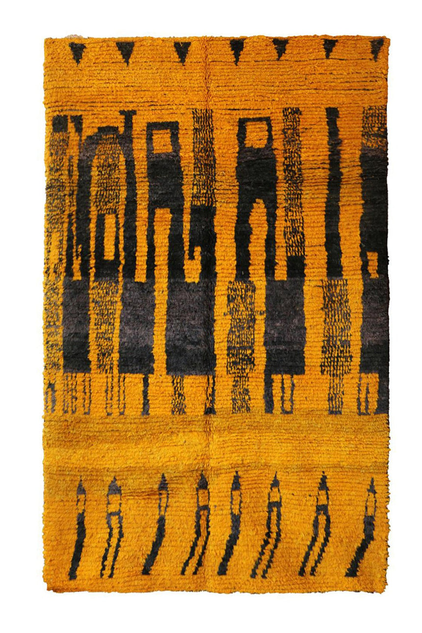 Tapis Berbere marocain pure laine 158 x 262 cm - AFKliving
