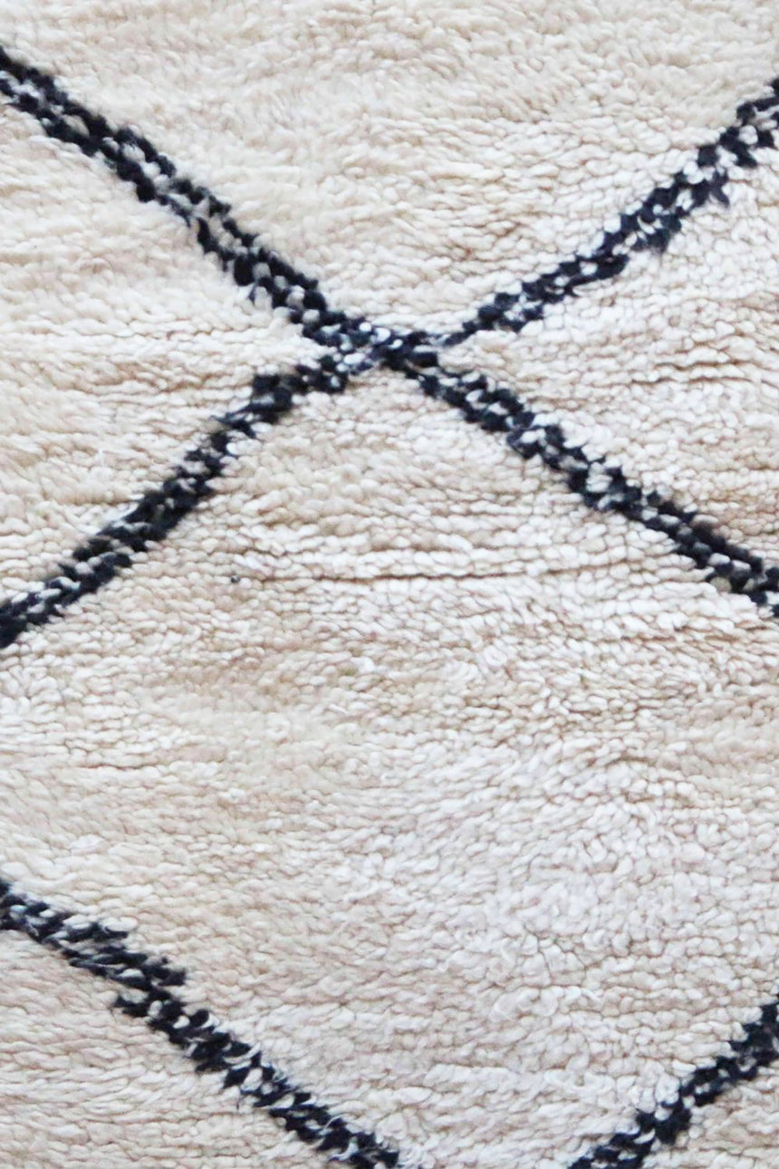 Tapis Berbere marocain pure laine 160x 249 cm - AFKliving