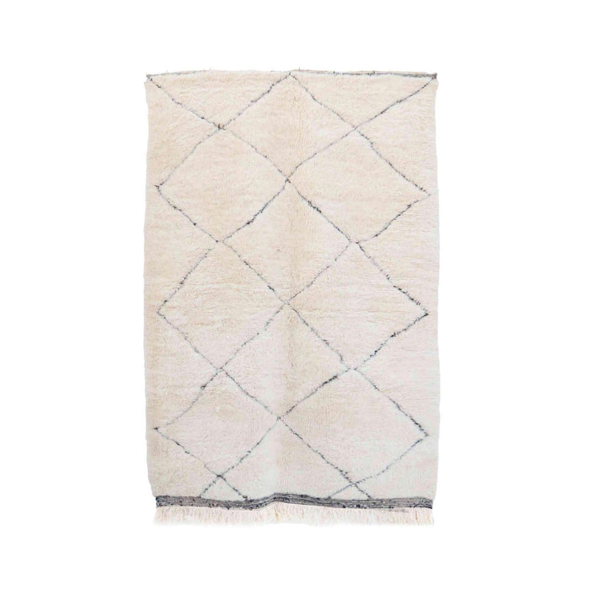 Tapis Berbere marocain pure laine 161 x 242 cm - AFKliving