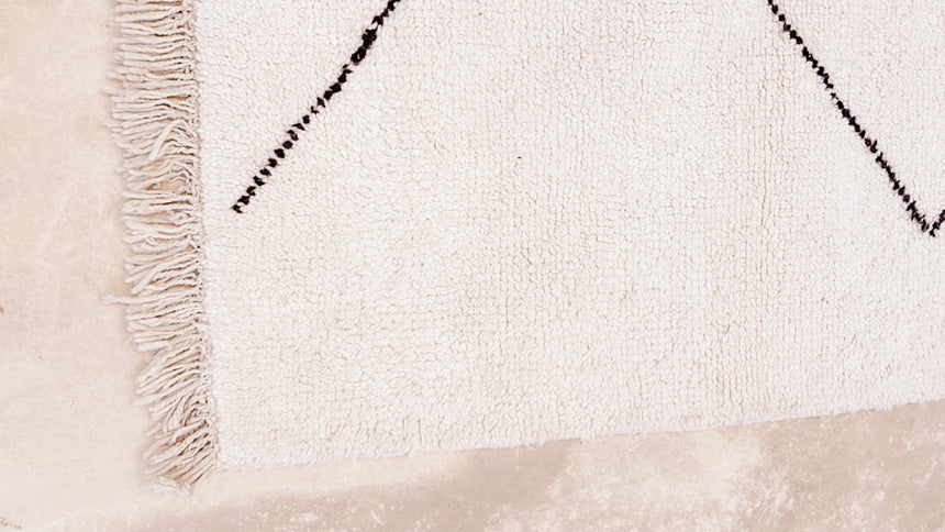 Tapis Berbere marocain pure laine 161 x 267 cm - AFKliving