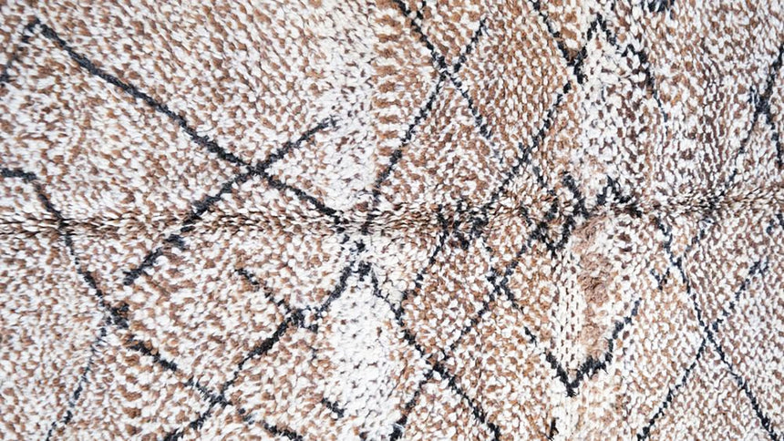 Tapis Berbere marocain pure laine 189 x 300 cm - AFKliving