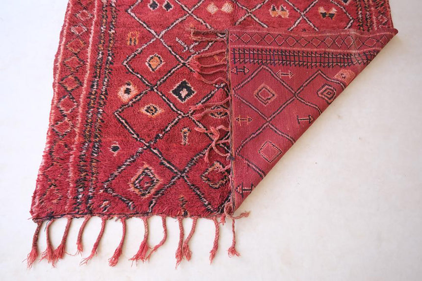 Tapis Berbere marocain pure laine 197 x 313 cm - AFKliving