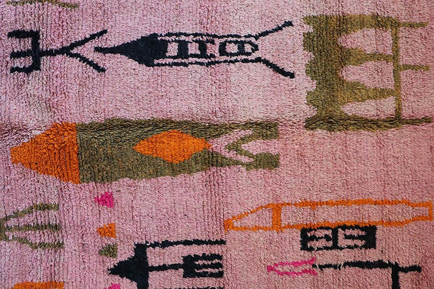 Tapis Berbere marocain pure laine 199 x 290 cm - AFKliving