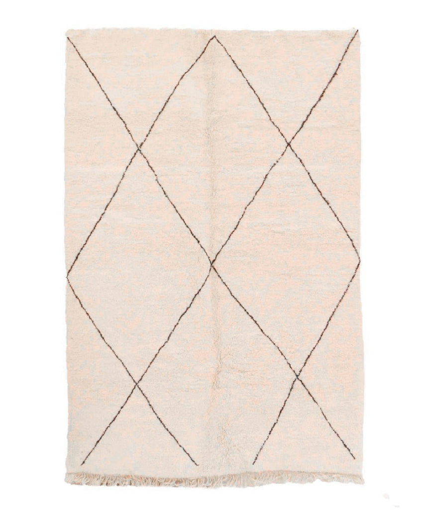 Tapis Berbere marocain pure laine 211 x 302 cm - AFKliving