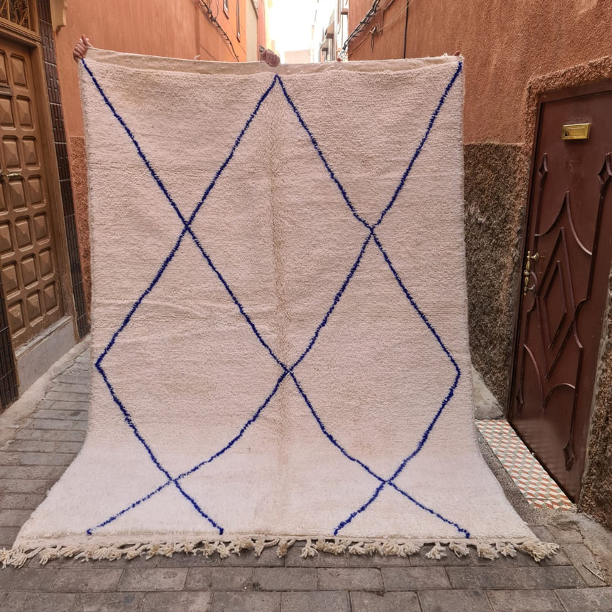 Tapis berbère marocain pure laine 250x350 VENDU - AFKliving
