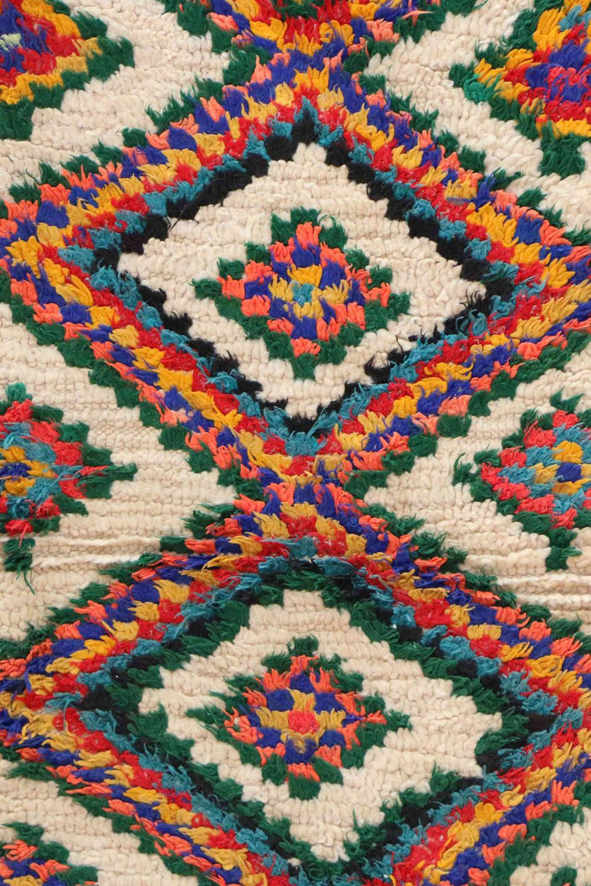Tapis Berbere marocain pure laine 70 x 154 cm - AFKliving