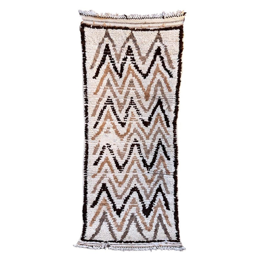 Tapis Berbere marocain pure laine 84 x 195 cm - AFKliving