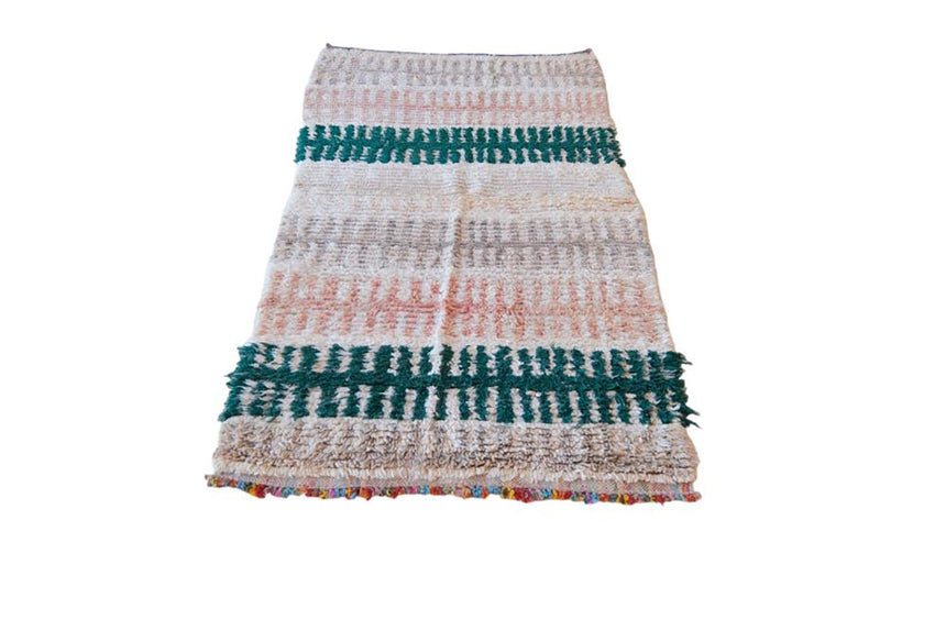 Tapis Berbere marocain pure laine 87 x 176 cm - AFKliving