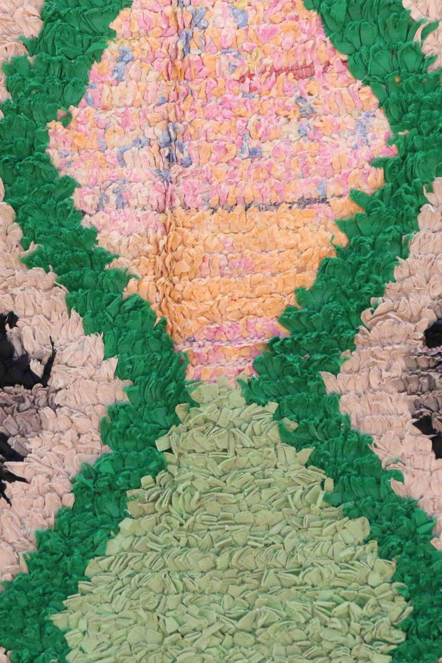Tapis Berbere marocain pure laine 89 x 172 cm - AFKliving