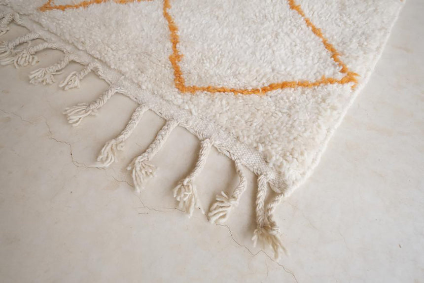 Tapis Berbere marocain pure laine 92 x 150 cm - AFKliving