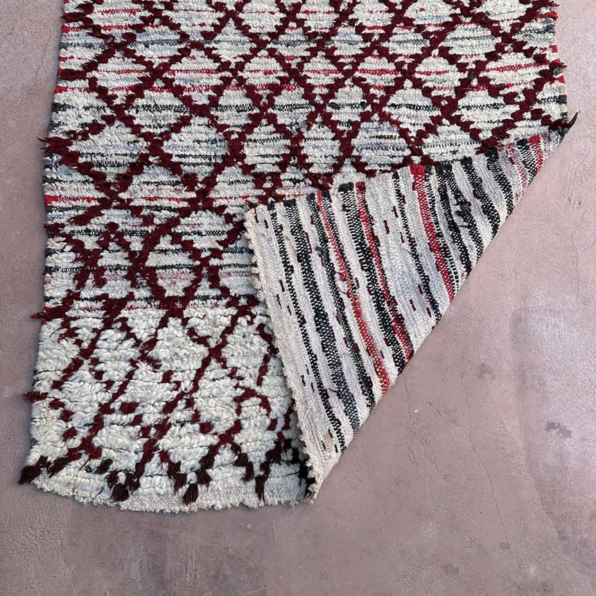 Tapis Berbere marocain pure laine 97 x 177 cm - AFKliving