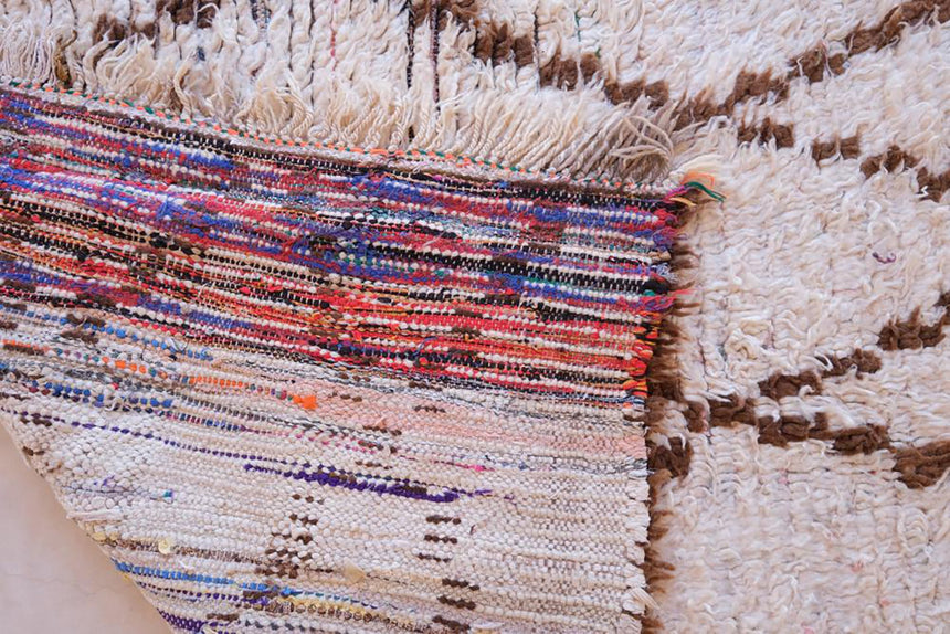 Tapis Berbere marocain pure laine 98 x 278 cm - AFKliving