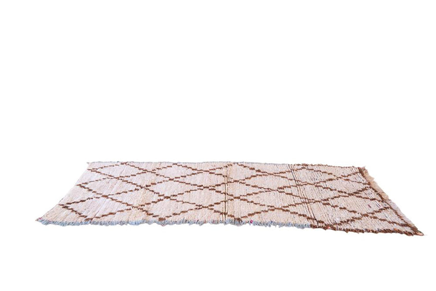 Tapis Berbere marocain pure laine 98 x 278 cm - AFKliving