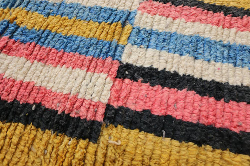 Tapis de couloir Berbere marocain pure laine 72 x 336 cm - AFKliving