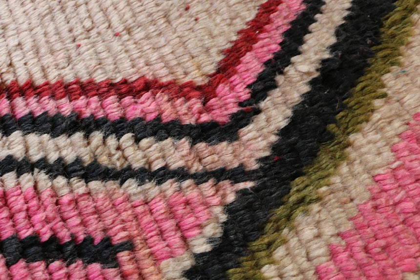 Tapis de couloir Berbere marocain pure laine 73 x 353 cm - AFKliving