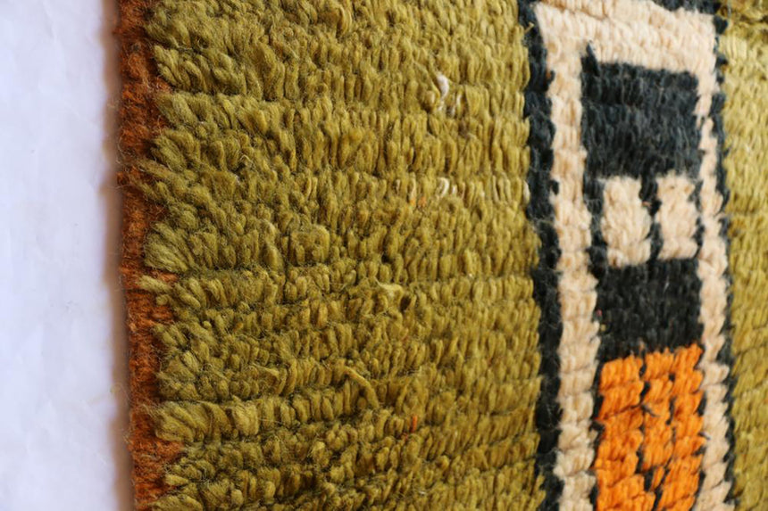 Tapis de couloir Berbere marocain pure laine 73 x 495 cm - AFKliving