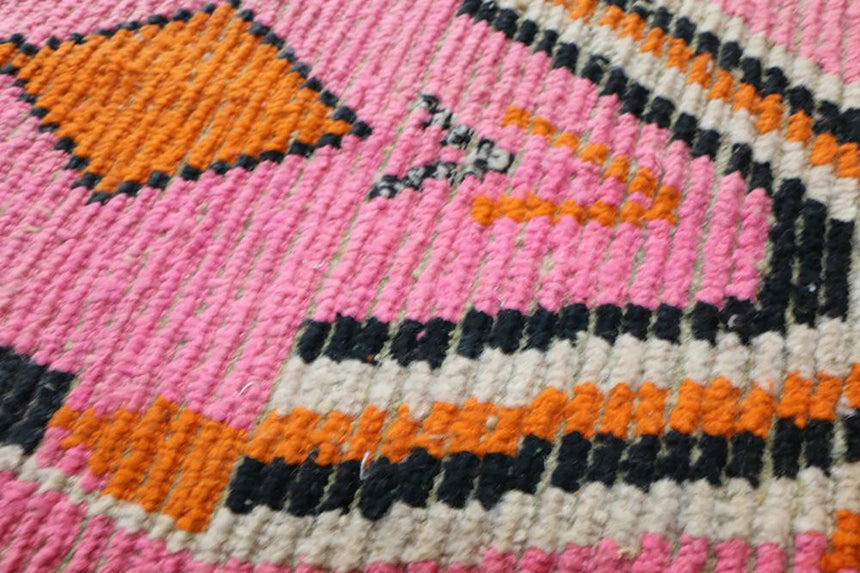 Tapis de couloir Berbere marocain pure laine 76 x 355 cm - AFKliving