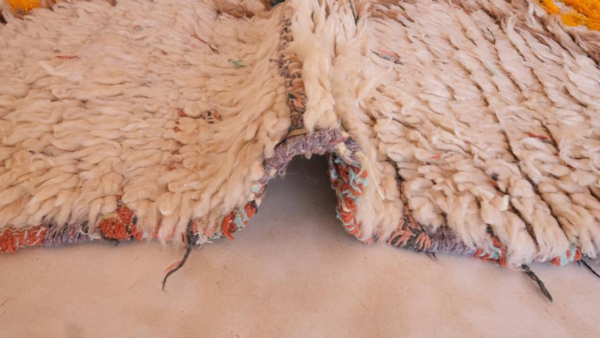 Tapis de couloir Berbere marocain pure laine 78 x 200 cm - AFKliving