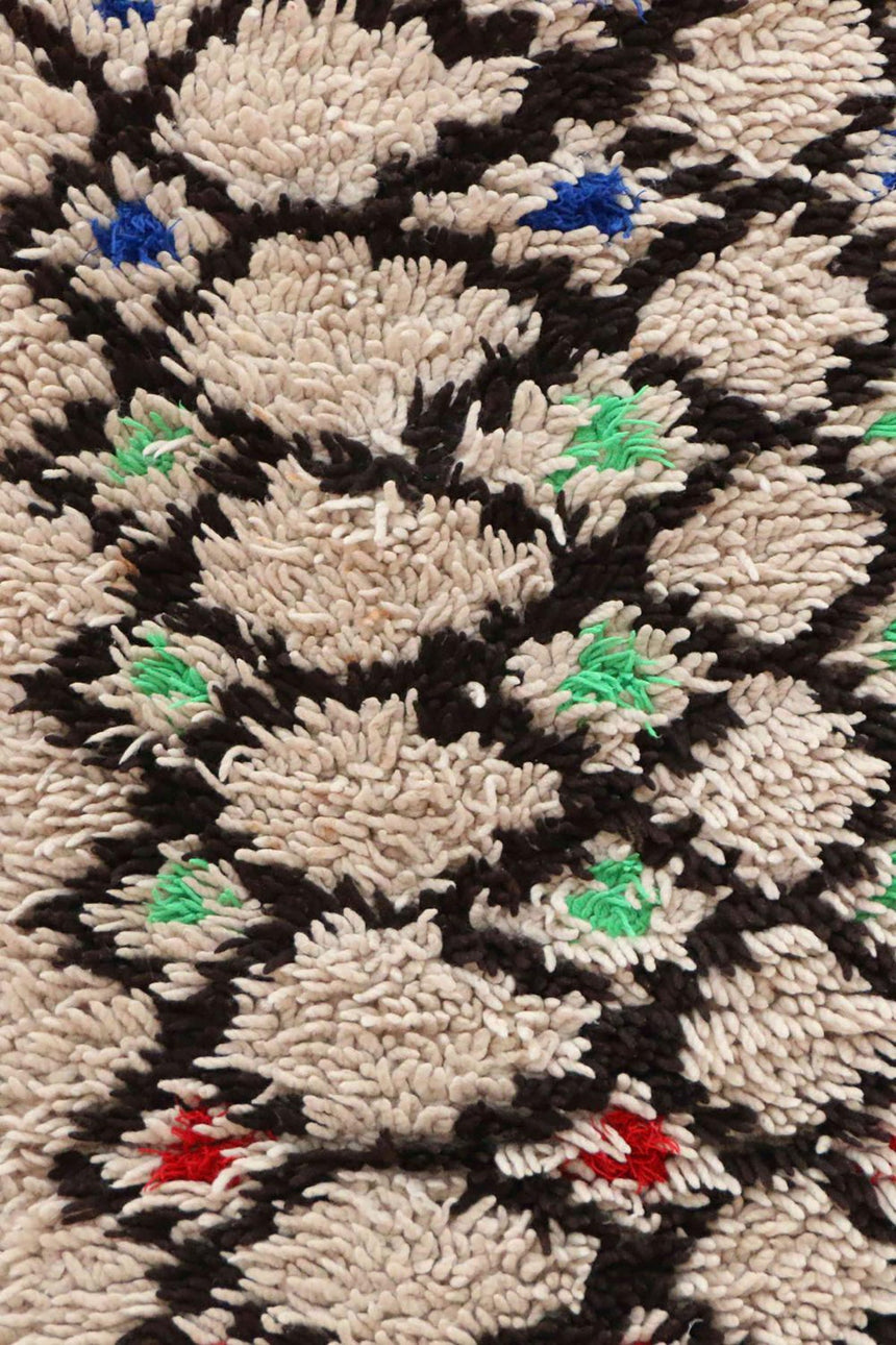 Tapis de couloir Berbere marocain pure laine 80 x 188 cm - AFKliving