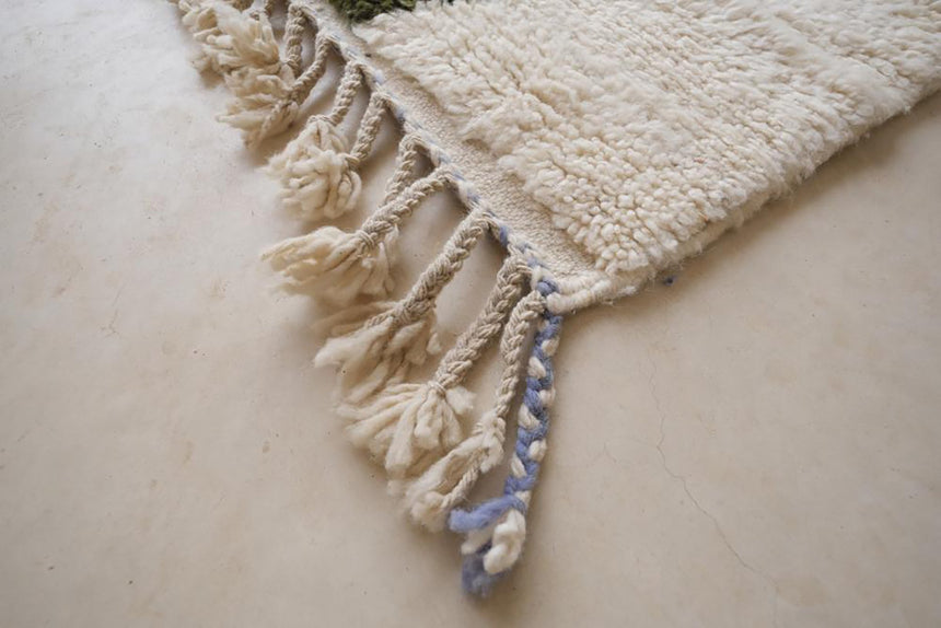 Tapis de couloir Berbere marocain pure laine 83 x 254 cm - AFKliving