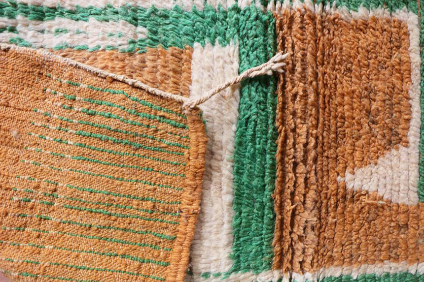 Tapis de couloir Berbere marocain pure laine 84 x 388 cm - AFKliving
