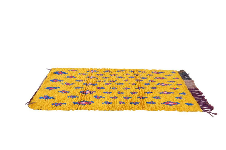 Tapis de couloir Berbere marocain pure laine 92 x 172 cm - AFKliving