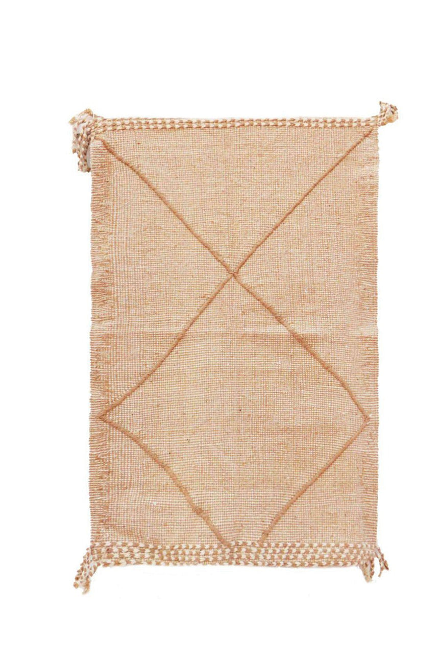 Tapis Kilim Berbere marocain pure laine 102 x 167 cm - AFKliving