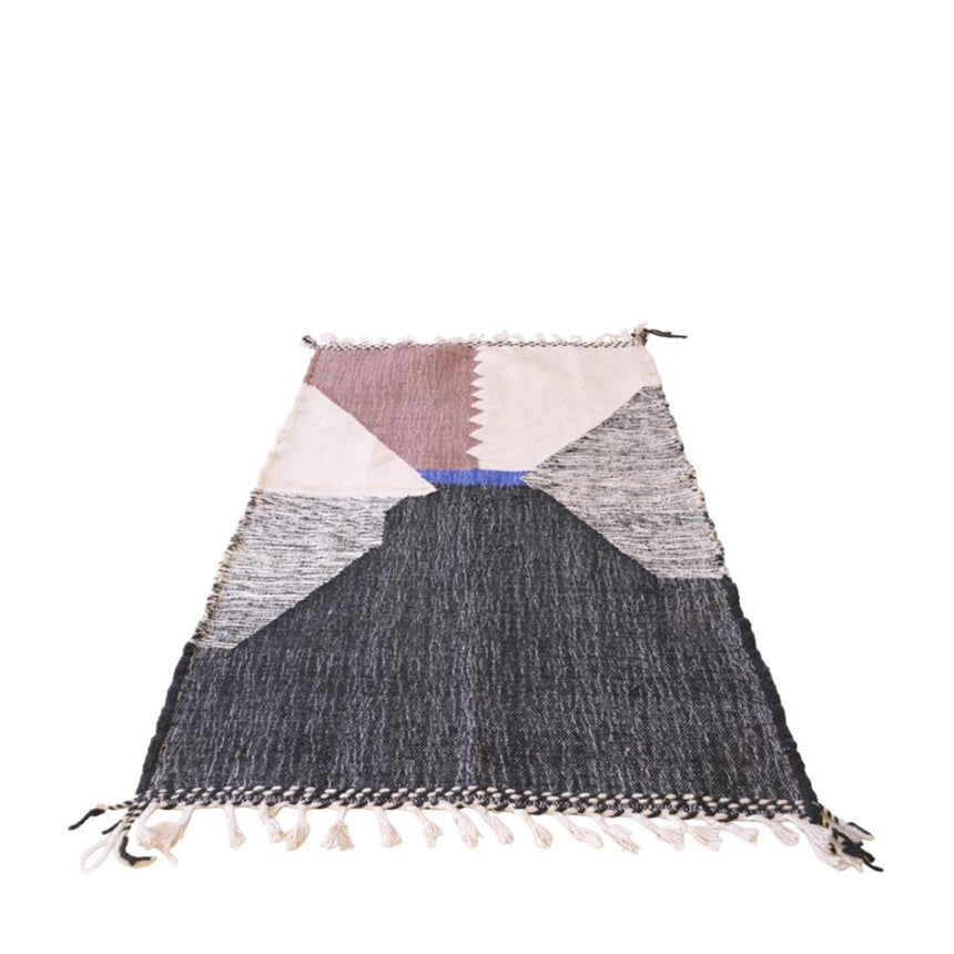 Tapis Kilim Berbere marocain pure laine 104 x 194 cm - AFKliving