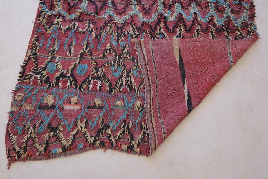 Tapis Kilim Berbere marocain pure laine 144 x 240 cm - AFKliving