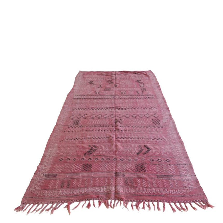Tapis Kilim Berbere marocain pure laine 144 x 278 cm - AFKliving